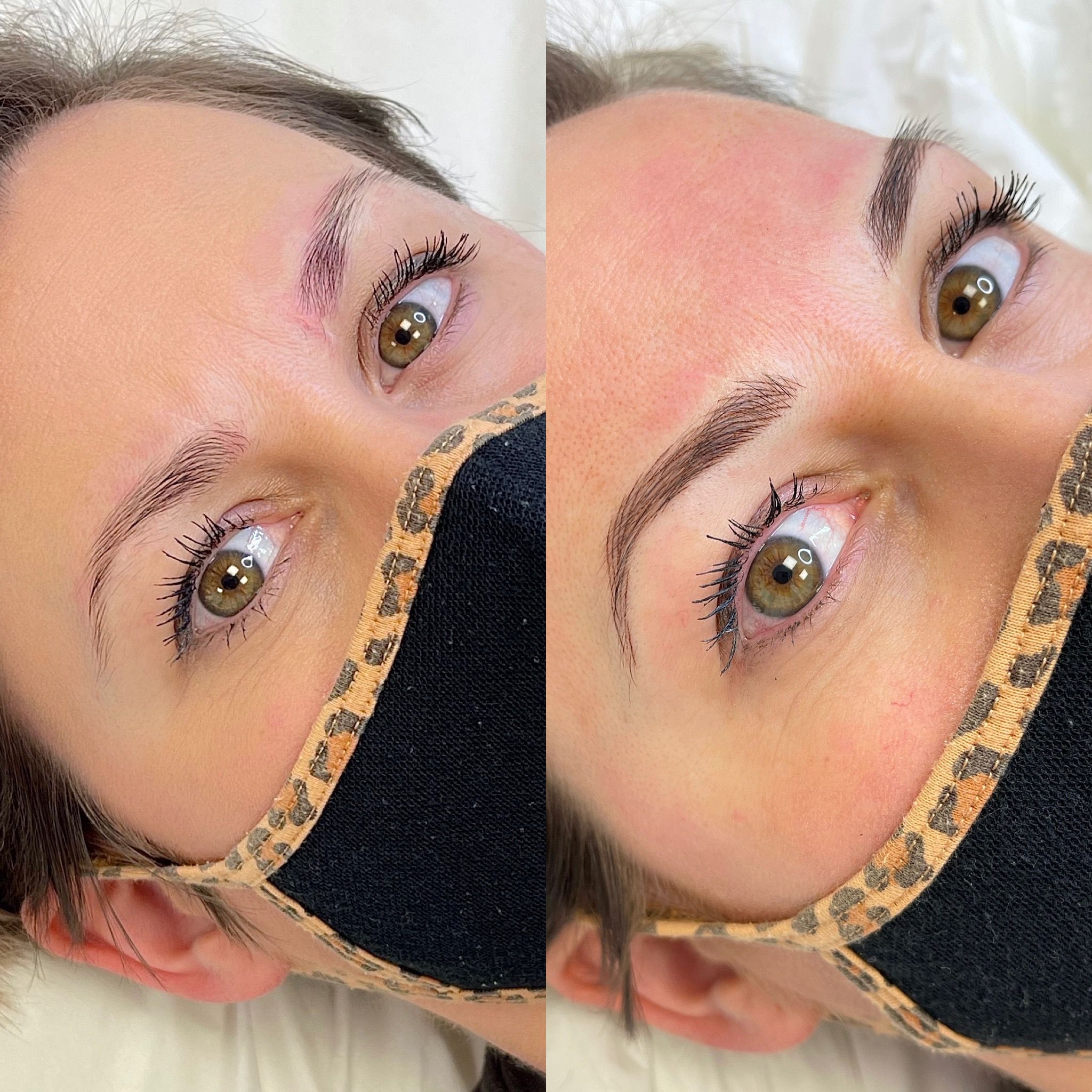 Microblading before and after — Emma Dolding SPMU